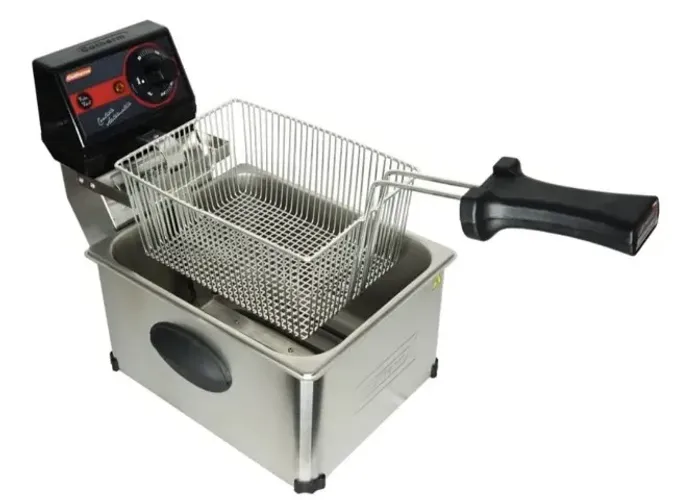 Fritadeira Industrial Elétrica Cotherm Frita Fácil 1C 5 L Aço Inoxidável 60 Hz Profissiona