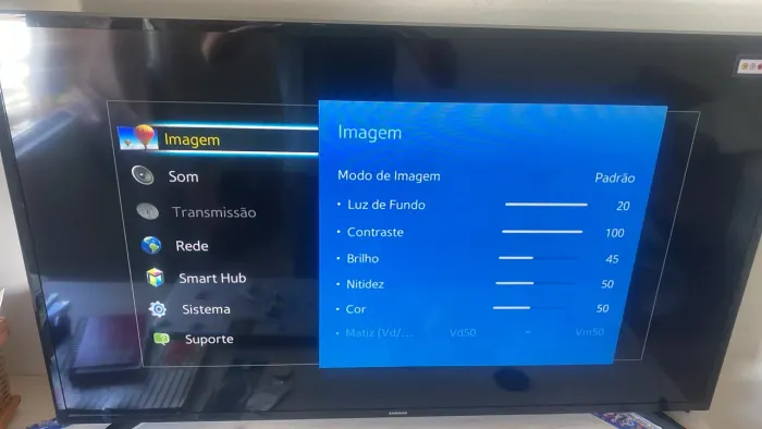 TV Samsung 49 polegadas antiga