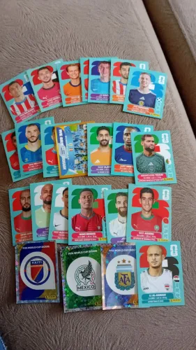  Cromos falantes da Copa 2026 Panini, mande sua lista figurinhas a partir de 1,20