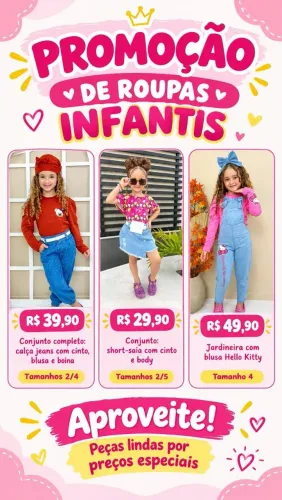 Roupa infantil 