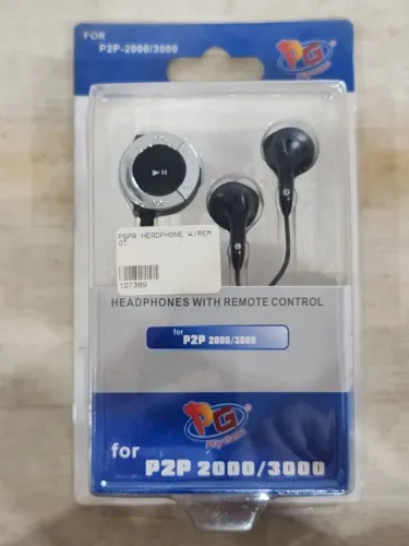 Fone com fio de psp marca PG modelo 2000/3000