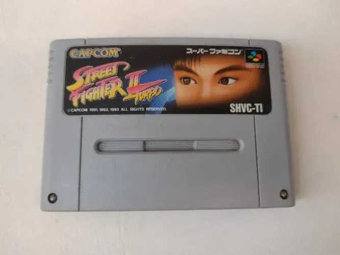 Street Fighter 2 Turbo - Original Japonês Super Famicom