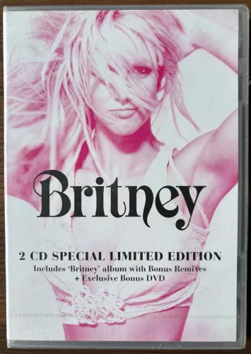 CD DVD Britney album 2001 Britney Spears Coreano Lacrado