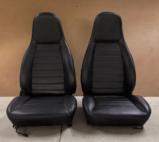 Par Bancos Originais Porsche 911 SC Preto