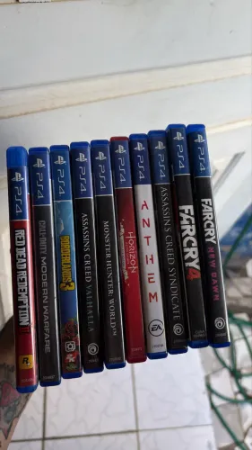 Jogos ps4 e ps3 NÃO ACEITO TROCAS