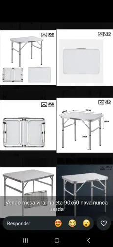 Mesa Dobrável 