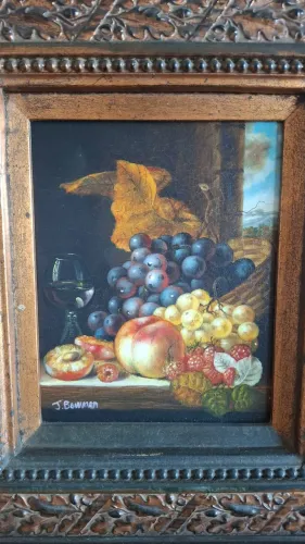 Pintura de museu, comprada no Metropolitan em NY