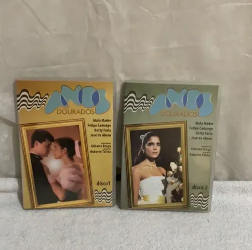em Dvd seriado da Globo Anos Dourados de Gilberto Braga original