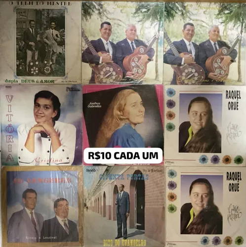 Discos de Vinil Evangélicos