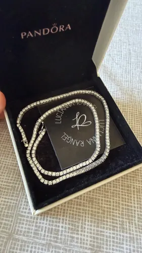 Colar rivieira de prata 925
