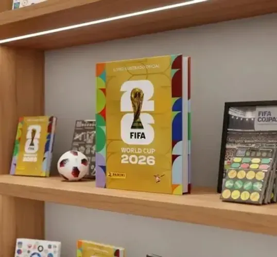 Album da Copa Dourado Capa Dura 