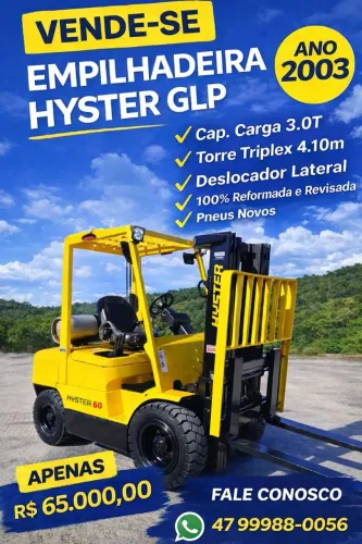 Empilhadeira Hyster H60XM