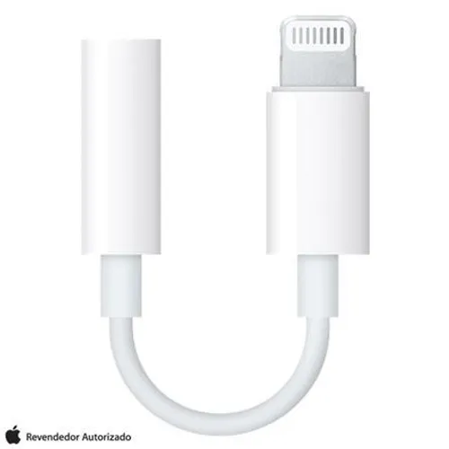 Adaptador Apple de Lightning para conector de fones de ouvido de 3,5 mm
