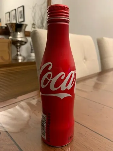 Garrafa alumínio Coca Cola Importada Atlanta Eua vazia