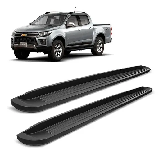 Estribo Lateral Preto Modelo Original Injetado - S10 