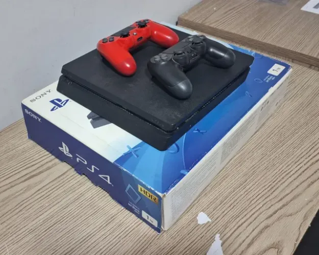 Promoção Playstation 4 1TB 02 Controles(ACEITO CREDISHOP)