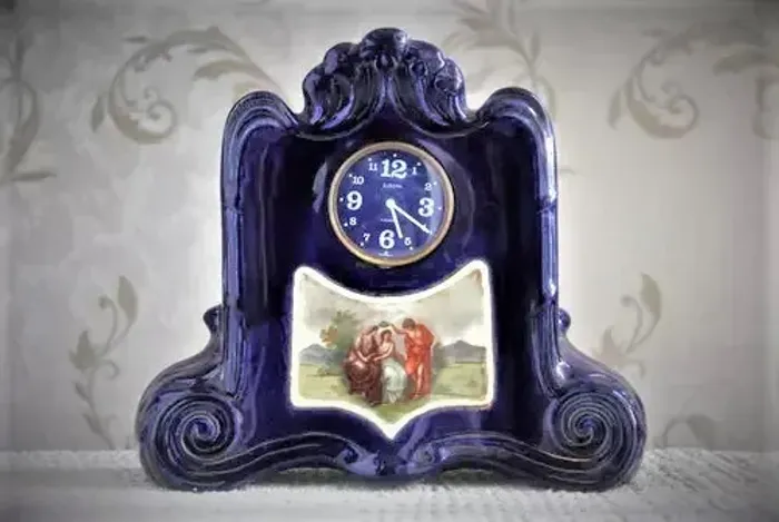 Relogio Porcelana Europa 2 Jewels - Made Germany - Anos 40