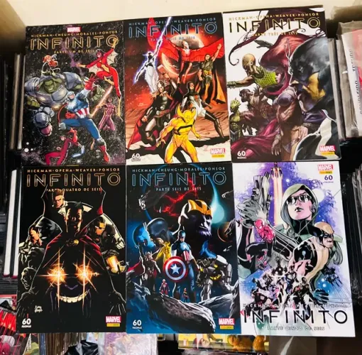 Infinito completa em 6 edições panini Marvel