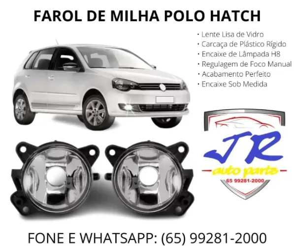 Par Farol de milha Polo hatch