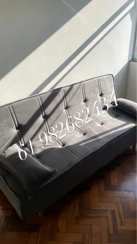 Sofá cama Topázio novo a pronta entrega 