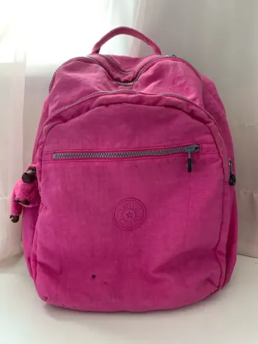 Mochila rosa kipling 