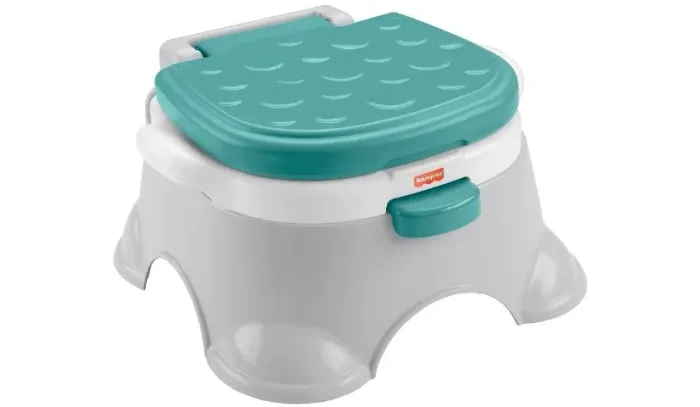 Assento de treinamento Fisher Price Baby Troninho 3 em 1 Azul