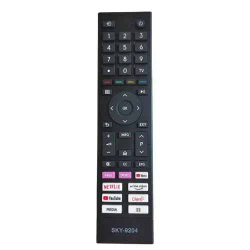 Controle Remoto TV Toshiba Smart 4k + Pilhas