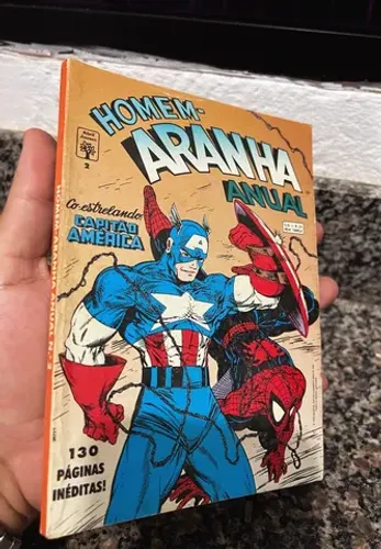 Homem Aranha anual editora abril de 1992.