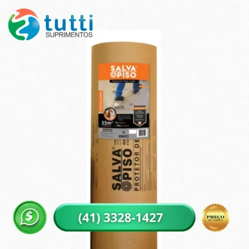 Salva Piso Protetor De Piso Com Bolha 1,00 X 25m - Salvabras