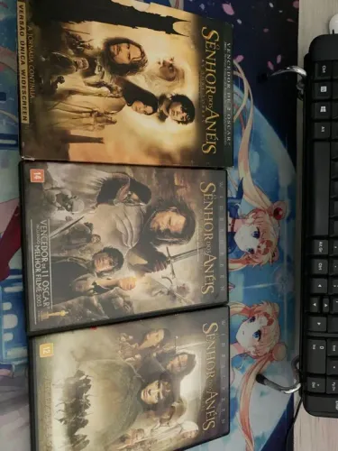 Lote de dvds e cd