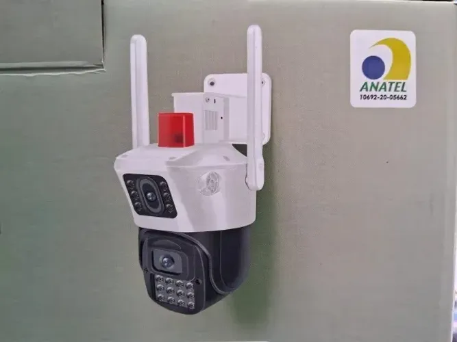 Câmera Robô wifi imagem colorida de noite - Interação por voz(Distribuidor-Jk Eletrônicos)