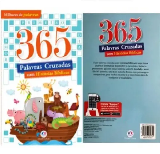 365 Palavras Cruzadas Com Histórias Bíblicas Novo