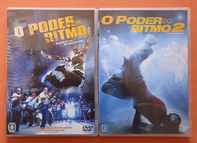 Dvd O Poder do Ritmo 1 e 2