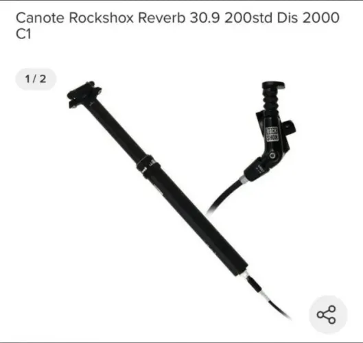 Canote Rockshox reverb 30.9 200 stb