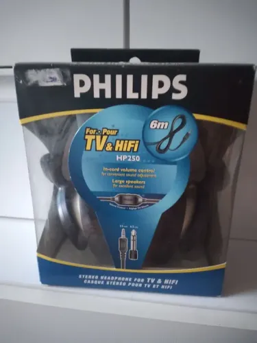 Fone de Ouvido Philips HP250 para TV e HiFi