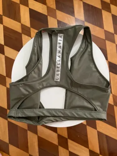 Top Verde Militar Labellamafia Original Feminino