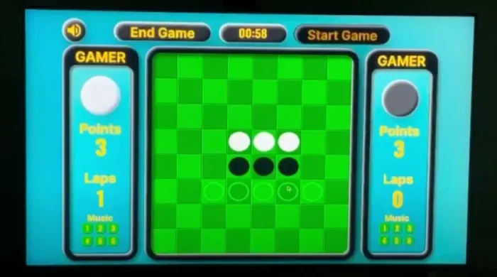 Jogo Otelo Reversi Para Tv Ou Mesa na Tela