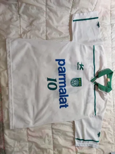 CAMISA TIME PALMEIRAS ANTIGA PARMALAT NR 10 SÓ VENDA NÃO TROCO POR NADA 
