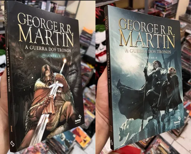A guerra dos tronos vol 1 e 2 George R. R. Martin