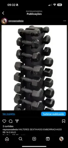 HALTER SEXTAVADO EMBORRACHADO R$ 14 o kg 