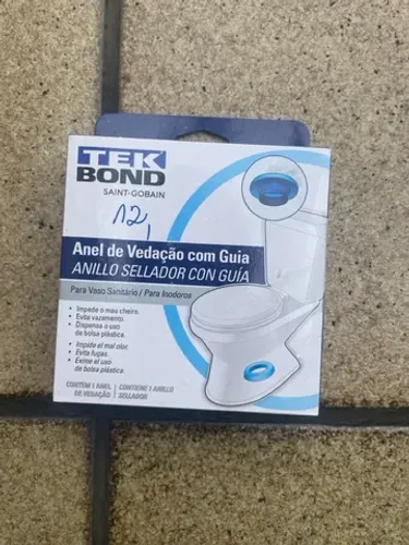 Anel de Vedação com Guia para Vasos Sanitários