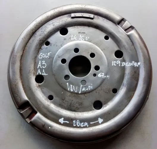 GOLF/ A3/ A1 1.4 16V VOLANTE MOTOR CREMALHEIRA BIMASSA DSG ORIGINAL