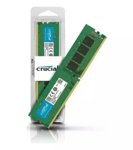 Memória 8GB DDR4 3200MHz Crucial Ram PC - Desempenho e Velocidade Desktop Computador
