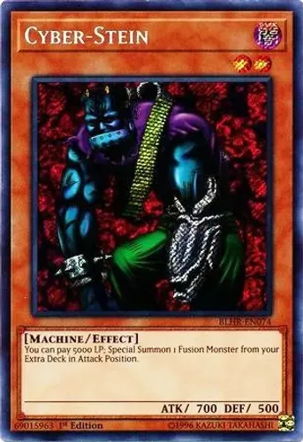 Yugioh!!! Cyber-stein - Blhr-pt074 - Secret Rare