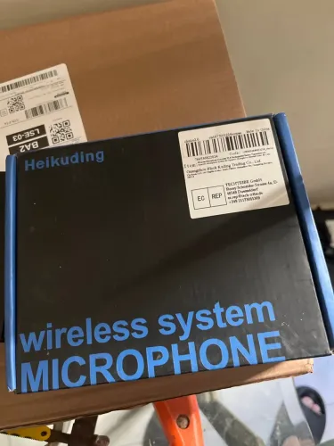 Microfone Sem Fio Heikuding - Qualidade e Liberdade!