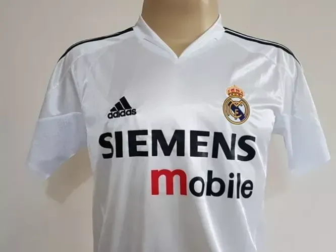 Real Madrid Camisa Lendária Personalizada com Patch Liga Espanhola Última Peça