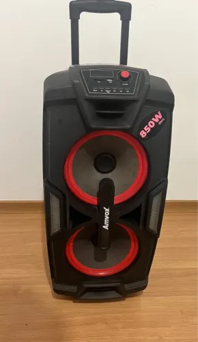 Vendo caixa de som amvox 850