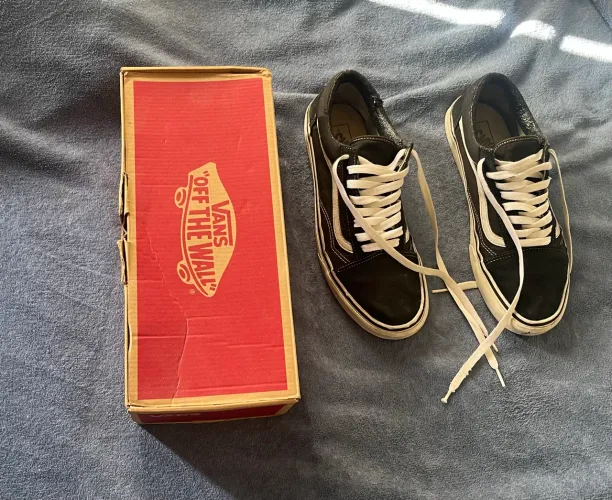 Tenis vans old school preto 43 usado original
