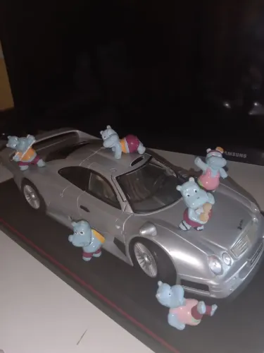 Miniaturas hipopótamos Kinder ovo anos 90