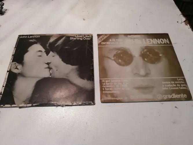 Disco de vinil jonh lennon, 2 compactos